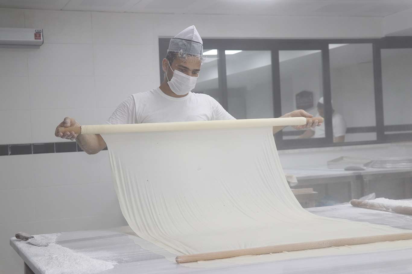 Baklavacılarda “tatlı” bayram telaşı